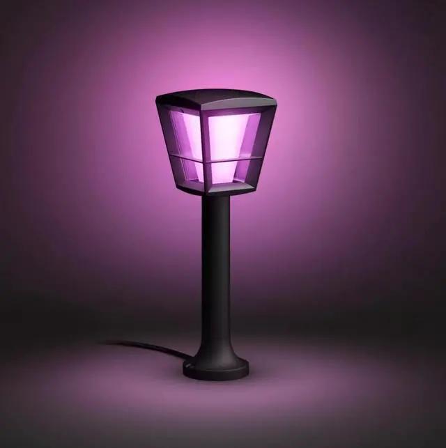 Alt view image 3 of 5 - Philips Hue 1745730V7 Econic Outdoor Pedestal
