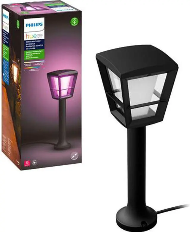 Alt view image 2 of 5 - Philips Hue 1745730V7 Econic Outdoor Pedestal