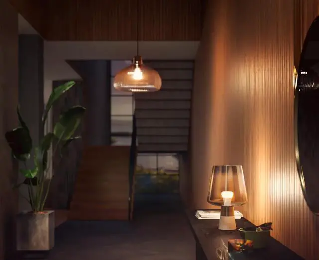 Alt view image 4 of 8 - Philips Hue A19 - E26 smart bulb - 60 W, White (4-pack)