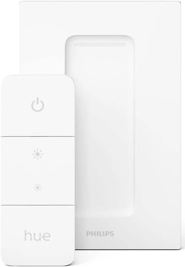 Alt view image 9 of 11 - Philips Hue Smart Dimmer Switch with Remote (Requires Hue Hub, Installation-Free, Smart Home, Exclusively for Philips Hue Smart Bulbs)