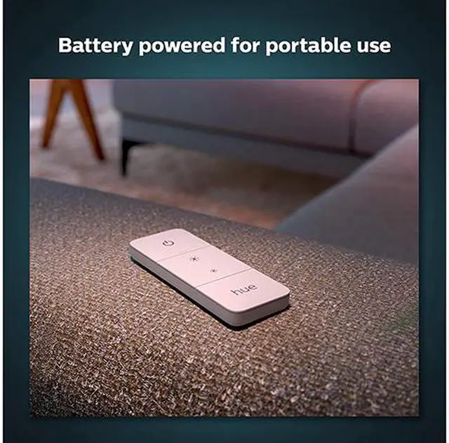 Alt view image 4 of 11 - Philips Hue Smart Dimmer Switch with Remote (Requires Hue Hub, Installation-Free, Smart Home, Exclusively for Philips Hue Smart Bulbs)