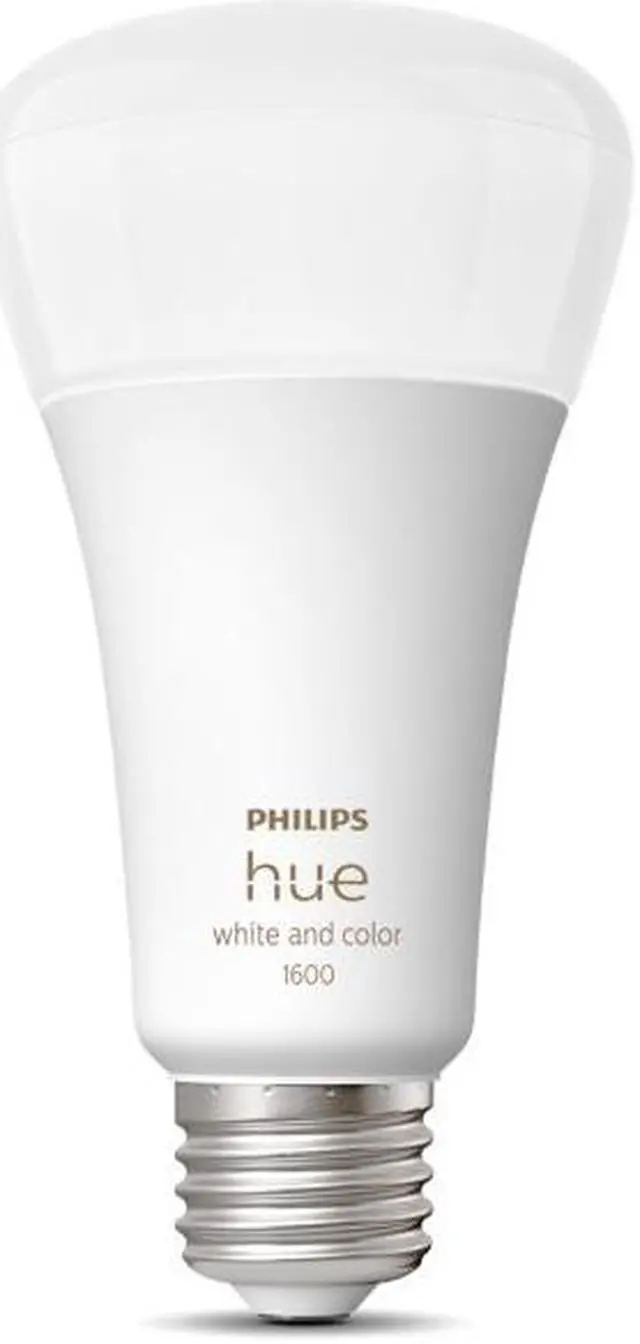 Alt view image 2 of 8 - Philips Hue 562982 1-pack 100W A21 E26 Smart Bulb-White and Color Ambiance