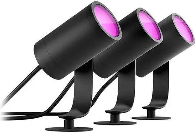 Main image of Philips Hue 1746730V7 - KIT Lily Outdoor Spot Light Basekit + Hue Lily Outdoor Spot Light Extension Bundle