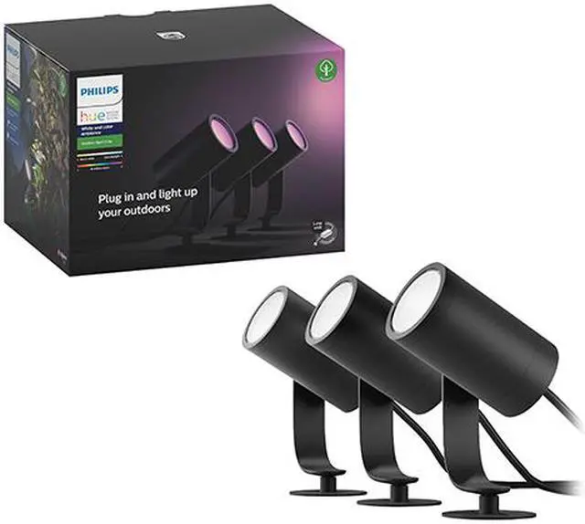 Alt view image 2 of 2 - Philips Hue 1746730V7 - KIT Lily Outdoor Spot Light Basekit + Hue Lily Outdoor Spot Light Extension Bundle