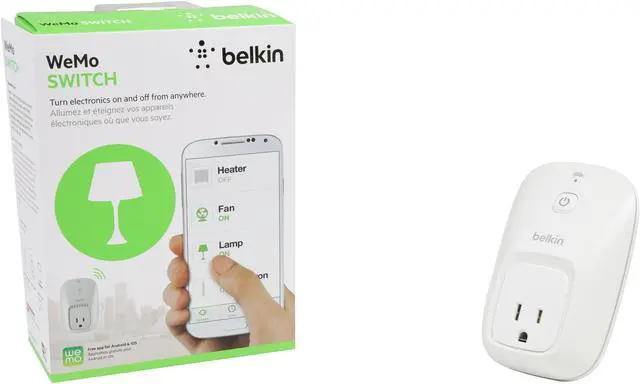 Alt view image 5 of 5 - Wemo Switch Smart Plug, Wi-Fi, Works with Alexa
