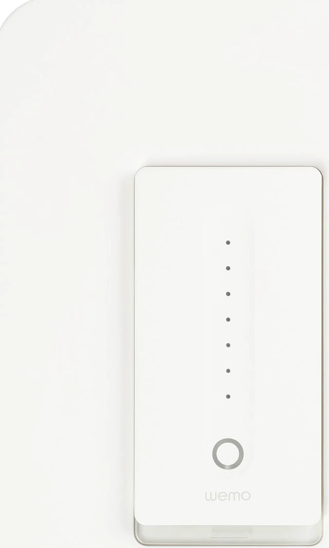 Alt view image 2 of 6 - Wemo Wi-Fi Smart Dimmer Light Switch, Works with Google Home and Echo Alexa