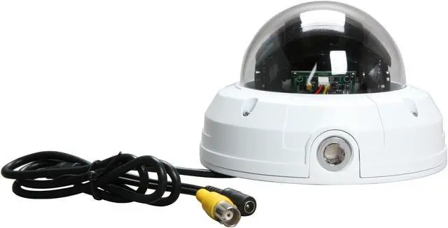 Alt view image 5 of 6 - Vonnic C509W 550 TV Lines MAX Resolution Outdoor Night Vision Dome Camera - White