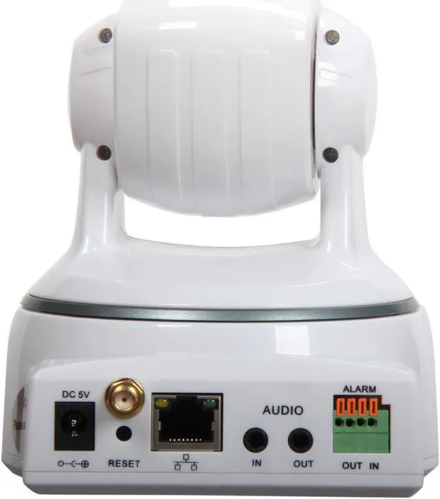 Alt view image 3 of 5 - Vonnic C909IP 640 x 480 MAX Resolution RJ45 H.264 Wireless IP Network Camera