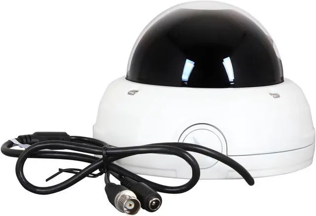 Alt view image 4 of 5 - Vonnic VCD510W 480 TV Lines MAX Resolution Outdoor Day/Night Dome Camera - White