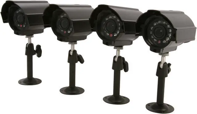 Vonnic VCB4PKD 4-Pack Outdoor Night Vision Bullet Camera - Main Image