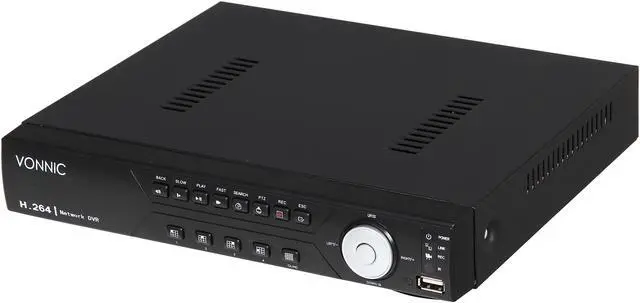 Alt view image 2 of 11 - Vonnic DK8-C1804CM 8 Channel H.264 DVR + 4 CMOS Night Vision LED IR (upgrade to 480 TVL) Cameras Surveillance Kit (HDD Sold Separately)