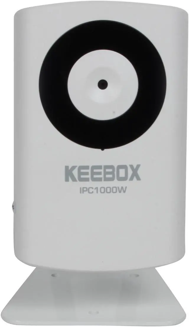 Alt view image 2 of 7 - Keebox IPC1000W 640 x 480 MAX Resolution RJ45 KView Wireless N Internet Camera