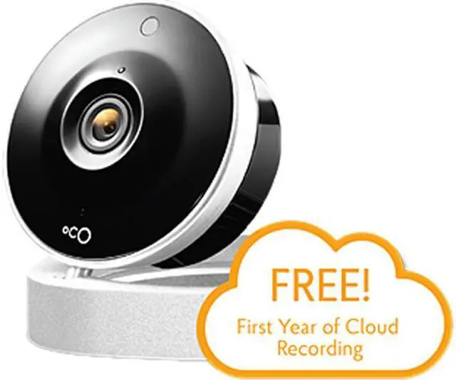 Alt view image 2 of 5 - Oco Smart CO-14US HD Video Monitoring Security Camera with Night Vision, Two-Way Sound & Motion Detection – No more monthly fee