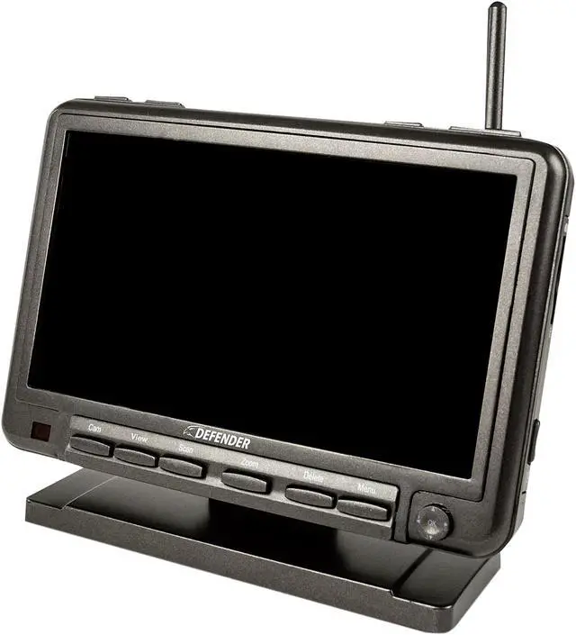 Alt view image 5 of 8 - Defender PHOENIXM2 Non Wi-Fi. Plug-In. Security Camera System with 7" Display Monitor and 2 Night Vision Cameras with SD Card Recording