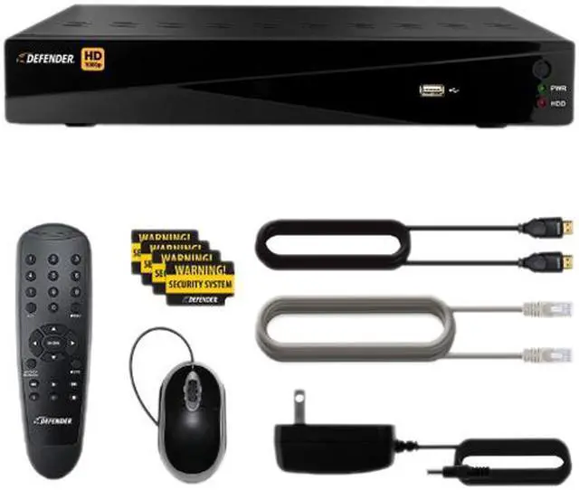 Alt view image 5 of 5 - Defender HD1T8 8CH Inputs HD 1080p 8CH DVR