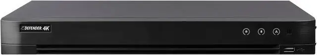Alt view image 2 of 7 - Defender 8 Channel Ultra HD 4K (8MP) Wired Security System with 8 Night Vision Cameras