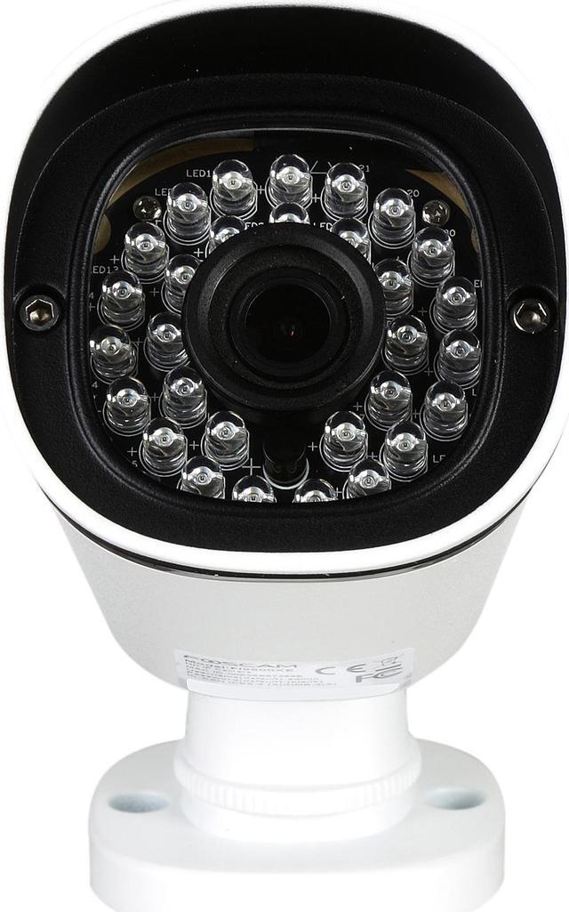 Alt view image 2 of 10 - Foscam 8 Channel sPoE NVR Professional Security System 4 Outdoor 720P HD IP Cameras with IP66, Night Vision up to 65 ft. (20m), View on Mobile APP, 1TB Hard Drive
