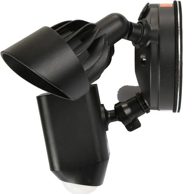 Alt view image 3 of 10 - Ring Floodlight Cam, Motion-Activated HD Security Camera with built-in Floodlights, a Siren Alarm and Two-Way Talk (Black)