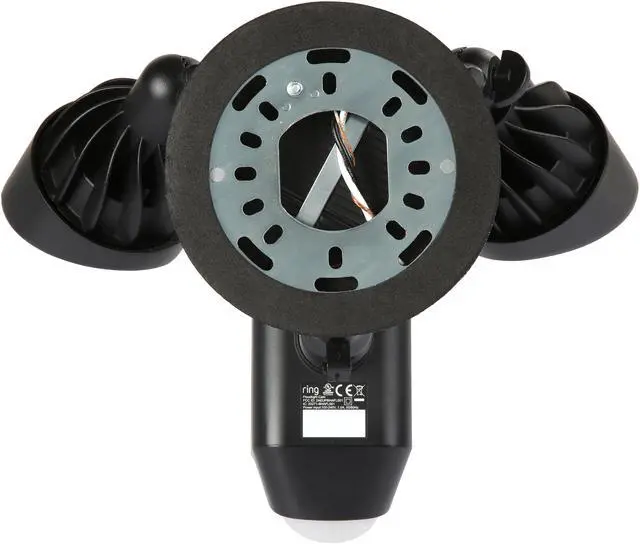Alt view image 4 of 10 - Ring Floodlight Cam, Motion-Activated HD Security Camera with built-in Floodlights, a Siren Alarm and Two-Way Talk (Black)