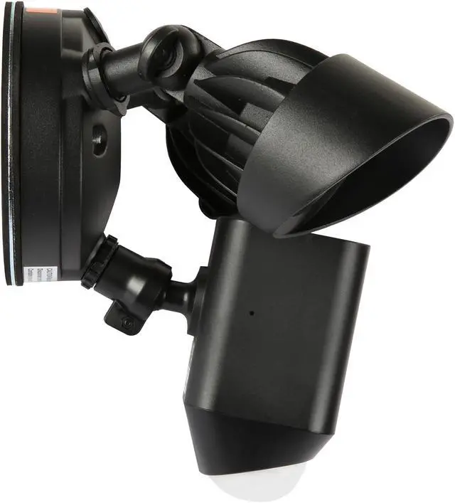 Alt view image 5 of 10 - Ring Floodlight Cam, Motion-Activated HD Security Camera with built-in Floodlights, a Siren Alarm and Two-Way Talk (Black)