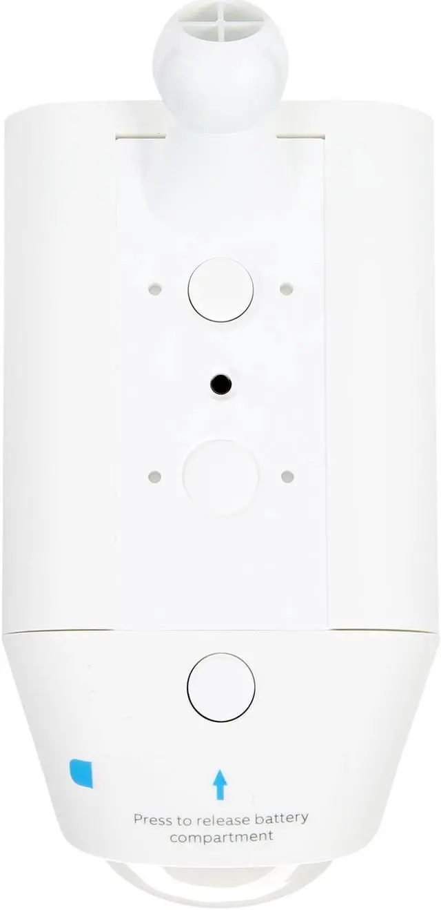 Alt view image 4 of 9 - Ring Spotlight Cam Battery HD Security Camera with Built Two-Way Talk and a Siren Alarm, White