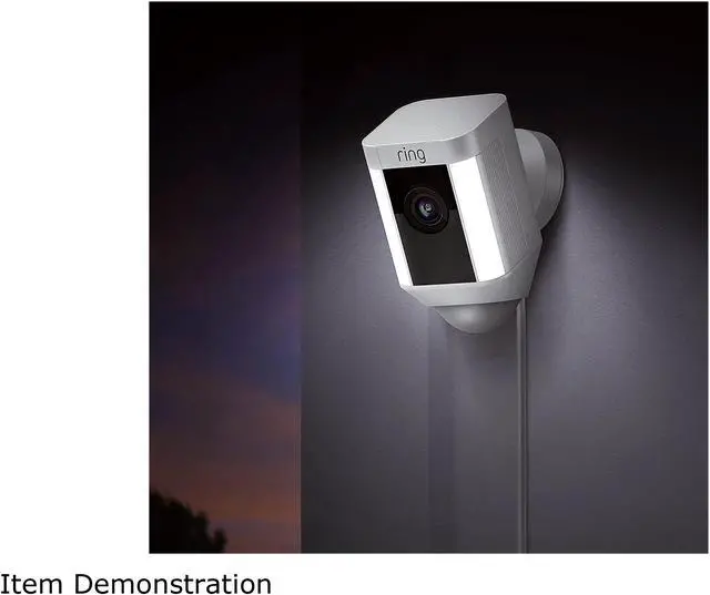 Alt view image 2 of 5 - Ring Refurbished Indoor/Outdoor Wired 1080p Security Camera White