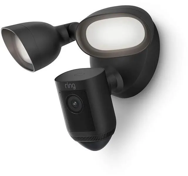 Main image of Ring Floodlight Cam Wired Pro with Bird’s Eye View and 3D Motion Detection - Black   B0CG6RXMNV
