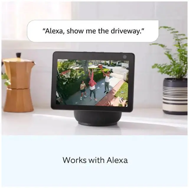 Alt view image 5 of 6 - Ring - Outdoor Cam (Stick Up Cam) Indoor/Outdoor Wire Free 1080p Security Camera - White