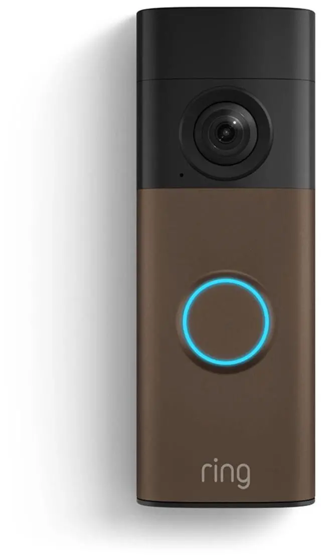 Main image of Ring Battery Doorbell (Newest Model), Video Doorbell Camera, Retinal 2K HDR, 6x Enhanced Zoom, Two-Way Talk, Motion Alerts, Matte Mocha
