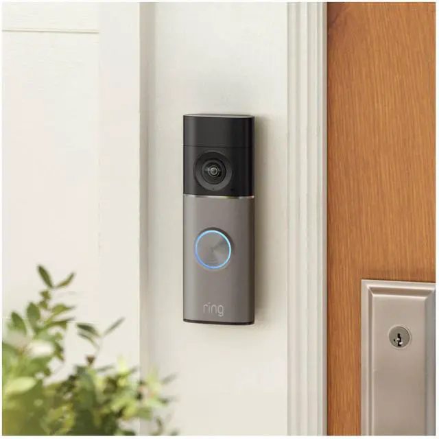 Alt view image 2 of 4 - Ring Battery Doorbell 4K Pro (2nd Gen) - 10x Enhanced Zoom, 3D Motion Detection, WiFi 6, Two-Way Talk with Audio+, Deep Silver