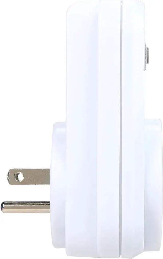 Alt view image 3 of 6 - OORT E100S SmartSocket BLE Enabled Smart Plug Energy Meter iOS and Android Compatible, White