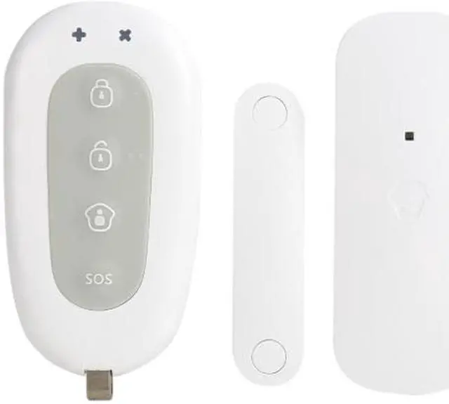 Alt view image 4 of 4 - Smanos L020KIT DIY Home or Dorm Burglar Alarm with 3 x Door / Window Sensor, and 1 x Remote Key Fob