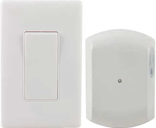 Main image of GE 18279 Wall-Switch Light Control Remote with 1 Outlet Receiver
