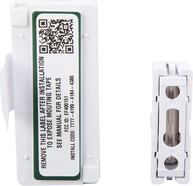 Alt view image 4 of 6 - Samsung Smartthings F-ADT-DW-1 ADT Door and Window Detector