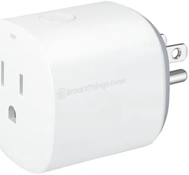 Alt view image 3 of 6 - Samsung SmartThings Outlet Smart Plug, Alexa Compatible - White, GP-U999SJVLDAA