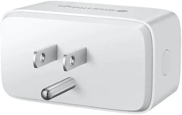 Alt view image 4 of 8 - Samsung Smartthings GP-WOU019BBBWD SmartThings Wifi Smart Plug & Outlet