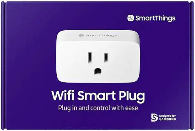 Alt view image 7 of 8 - Samsung Smartthings GP-WOU019BBBWD SmartThings Wifi Smart Plug & Outlet