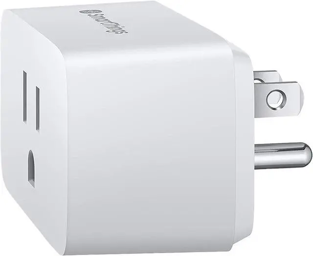 Alt view image 2 of 8 - Samsung Smartthings GP-WOU019BBBWD SmartThings Wifi Smart Plug & Outlet