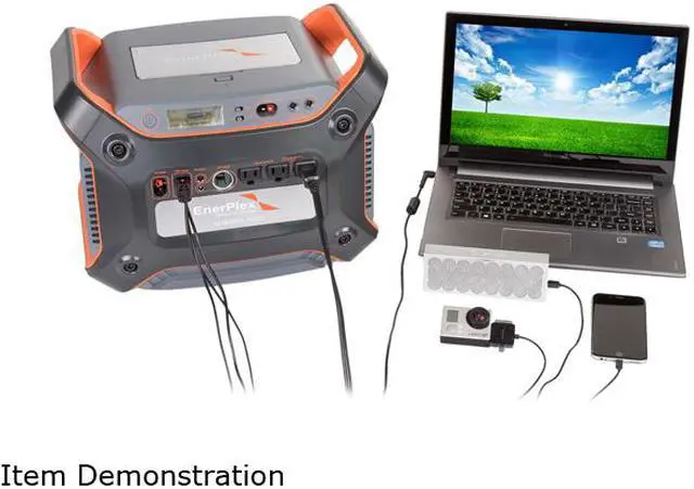 Alt view image 5 of 8 - EnerPlex GNS1200GY Genera Y1200 Portable Solar Charger