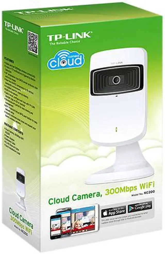 Alt view image 4 of 4 - TP-LINK TL-NC200 Wireless Surveillance Home Security Camera Motion Detection 300 Mbps Wi-Fi Expansion