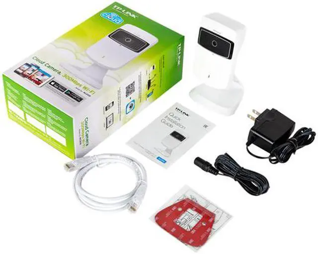 Alt view image 3 of 4 - TP-LINK TL-NC200 Wireless Surveillance Home Security Camera Motion Detection 300 Mbps Wi-Fi Expansion