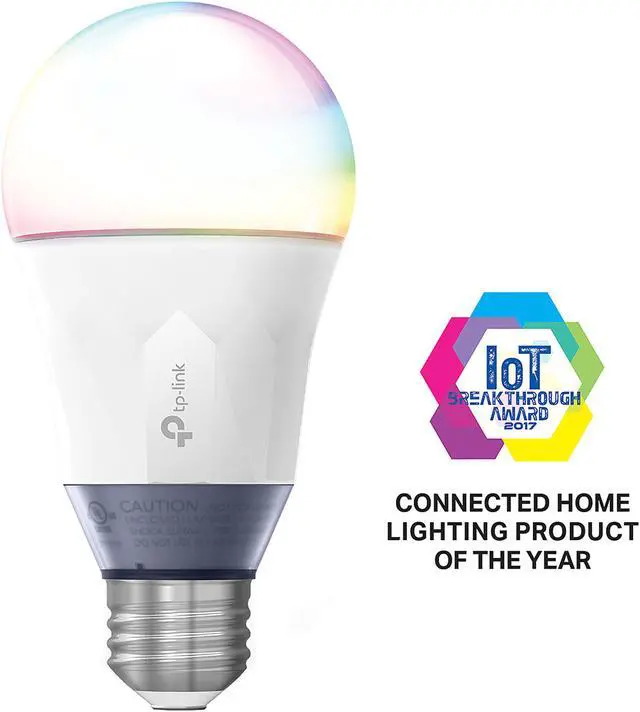 Main image of TP-LINK Kasa Smart Wi-Fi LED Bulb LB130 (A19 Bulb, E26 Fitting, 800 Lumens 60W, 2500K-9000K) Color Changing, Dimmable Light, and Compatible with Google Home and Amazon Echo Alexa