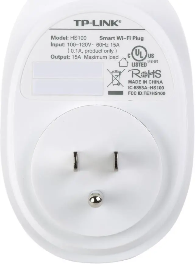 Alt view image 5 of 6 - TP-LINK HS100KIT Smart Plug, Wi-Fi Enabled, Control Your Electronics from Anywhere, Energy Saving, Compatible with Google Home and Amazon Echo Alexa (2-Pack)