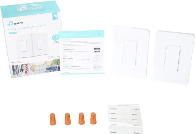Alt view image 9 of 8 - Kasa Smart 3 Way Switch HS210 KIT, Needs Neutral Wire, 2.4GHz Wi-Fi Light Switch works with Alexa and Google Home, UL Certified, No Hub Required, 2-Pack