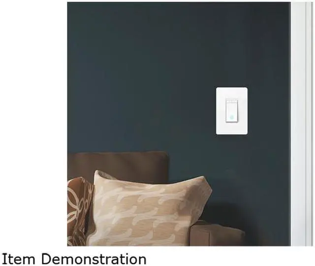 Alt view image 7 of 20 - Kasa Smart Dimmer Switch HS220, Single Pole, Needs Neutral Wire, 2.4GHz Wi-Fi Light Switch Works with Alexa and Google Home, UL Certified,, No Hub Required