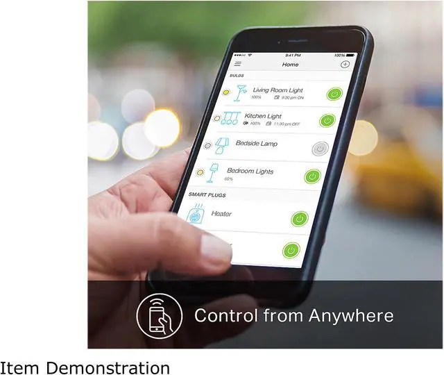 Alt view image 4 of 5 - Kasa KL130 Smart Wi-Fi LED Light Bulb by TP-Link - Multicolor, Dimmable, A19, No Hub Required, Works with Alexa and Google Assistant