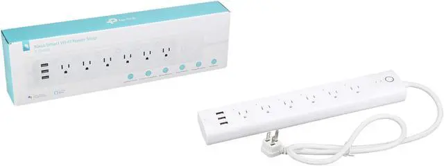 Alt view image 11 of 10 - Kasa Smart Plug Power Strip HS300, Surge Protector with 6 Individually Controlled Smart Outlets and 3 USB Ports, Works with Alexa & Google Home, No Hub Required
