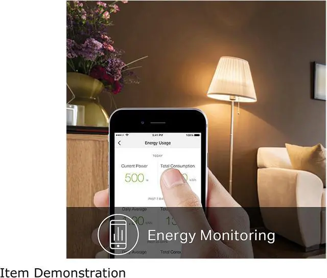 Alt view image 11 of 13 - TP-LINK HS110 V2 Smart Plug with USB Charging Port, Wi-Fi Enabled, Control Your Electronics from Anywhere, Energy Monitoring, Compatible with Google Home and Amazon Echo Alexa