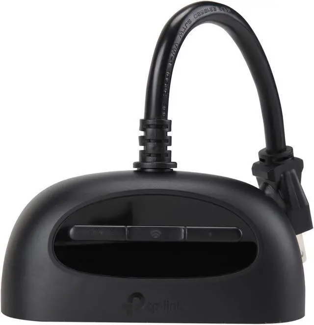 Alt view image 6 of 7 - Kasa Smart Outdoor Smart Plug KP400, Smart Home Wi-Fi Outlet with 2 Sockets, Works with Alexa, Google Home &IFTTT, No Hub Required, Sunset & Sunrise Offset