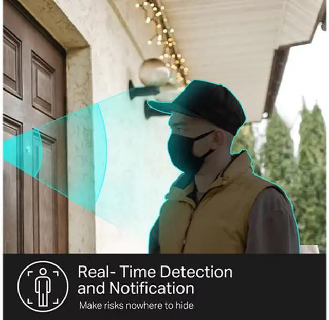Alt view image 6 of 6 - Kasa Smart Video Doorbell Camera Wired with Chime, 3MP 2K Resolution, Person Detection, 2-Way Audio, Real-Time Notification, Cloud & SD Card Storage, Alexa & Google Assistant Compatible (KD110)